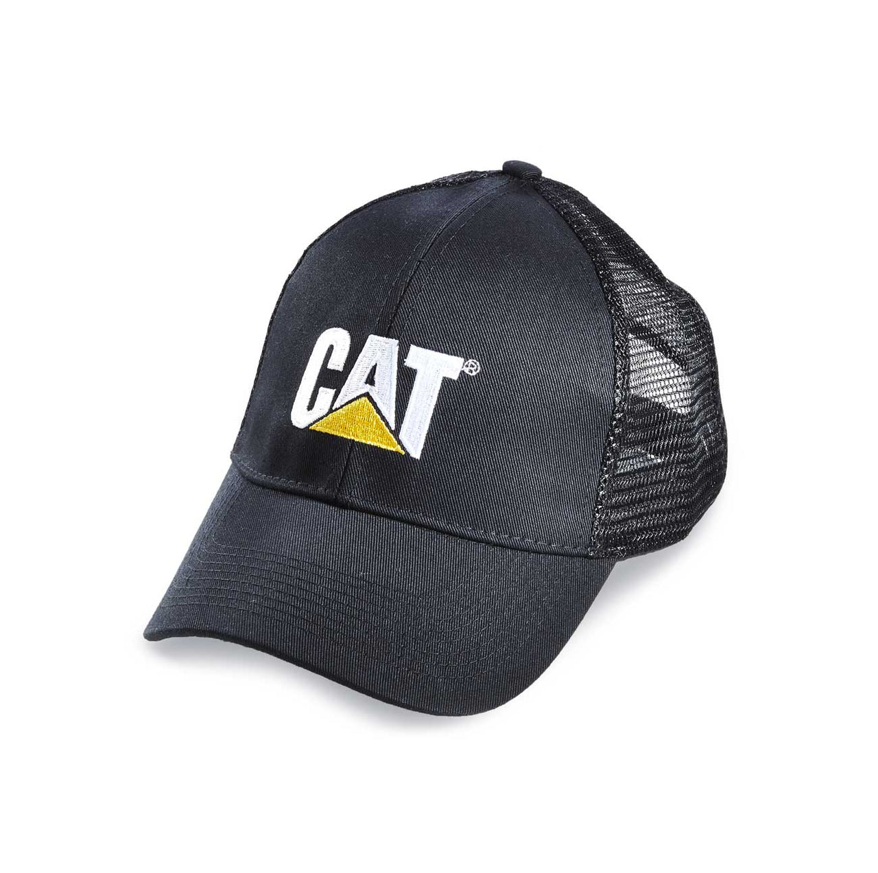 Gorra Cat Twill Mesh Black Cap - KATZER