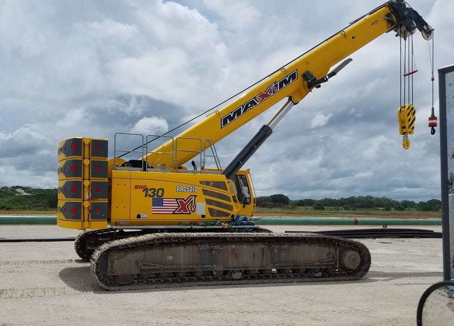 Grúa De Oruga Grove GHC130 Escala 1:50 (Calcomanía Personalizadas de Maxim) - KATZER