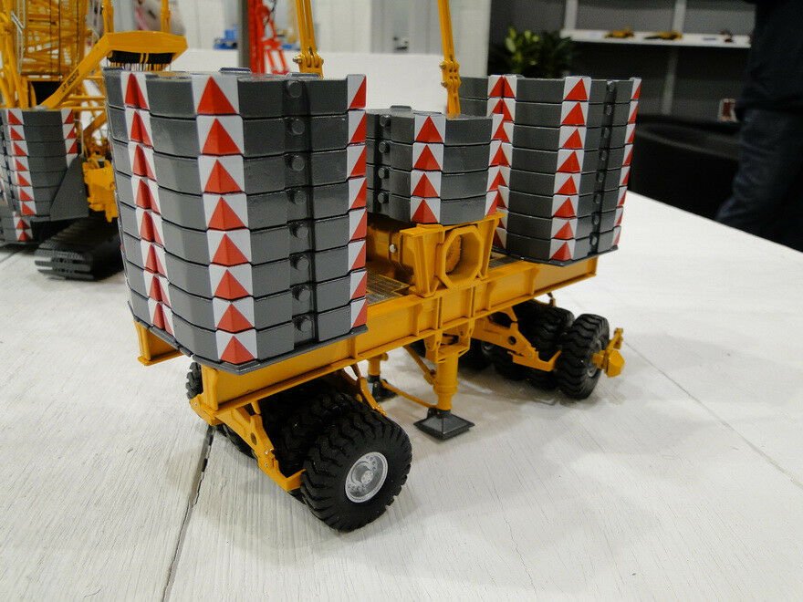 Grúa de Oruga Liebherr LR1600-2 Escala 1:50 - KATZER