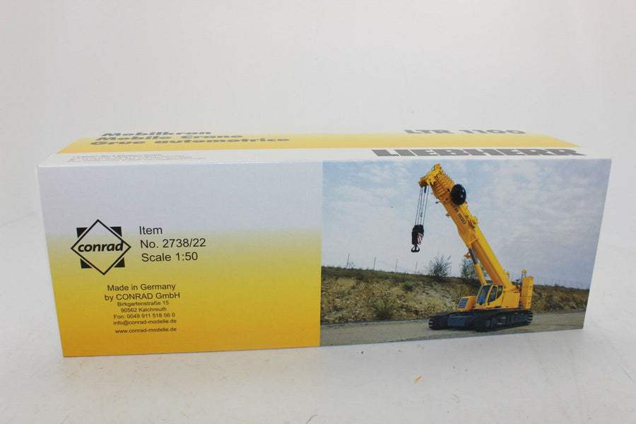 Grúa de Oruga Liebherr LTR 1100 Escala 1:50 - KATZER