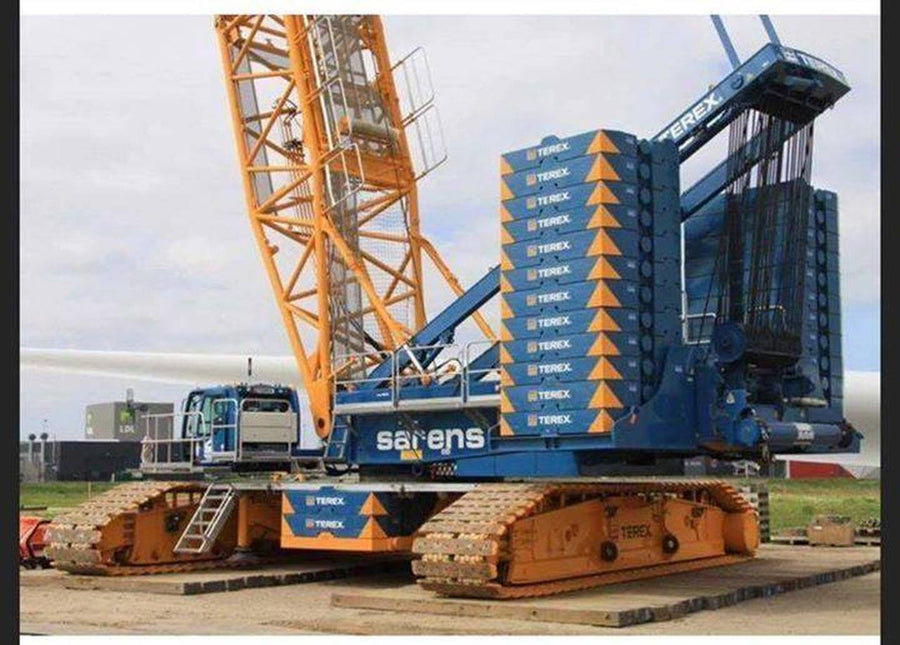 Grúa de Orugas Terex 3800 SuperLift - Sarens Escala 1:50 - KATZER