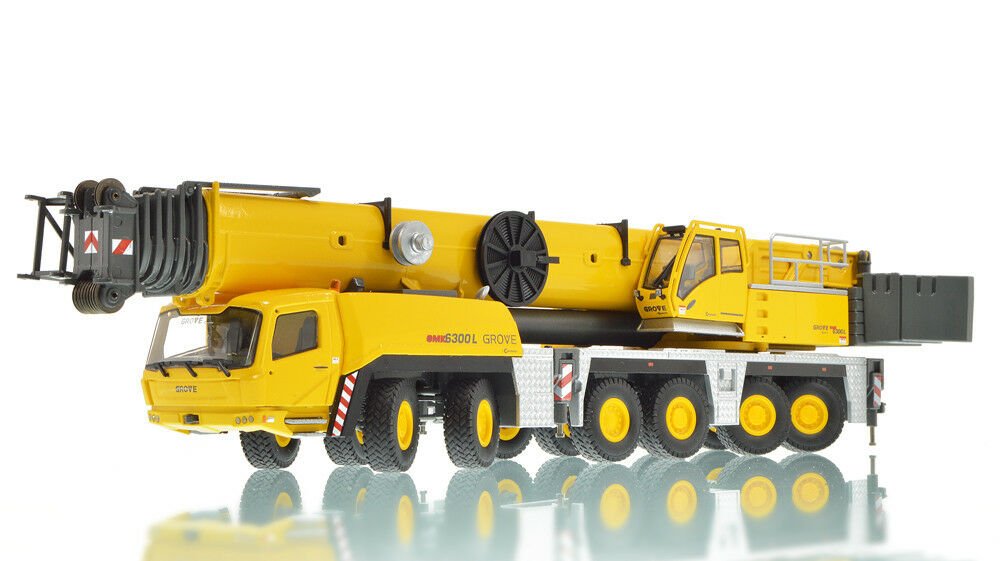 Grúa Hidráulica Móvil Grove GMK 6300L Escala 1:50 - KATZER