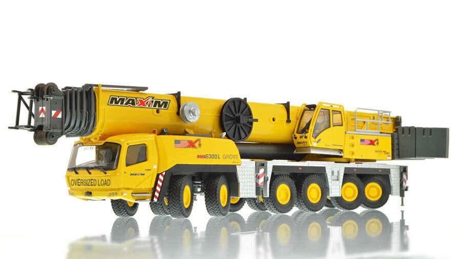 Grúa Hidráulica Móvil Grove GMK 6300L Maxim Escala 1:50 - KATZER