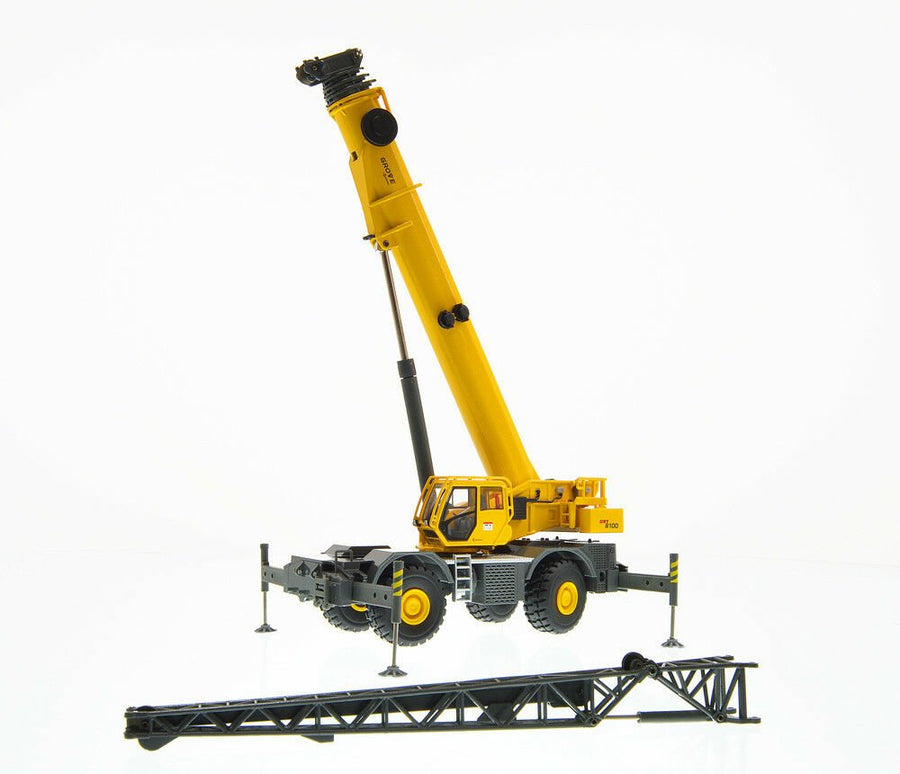 Grúa Hidráulica Móvil Grove GRT8100 Escala 1:50 - KATZER