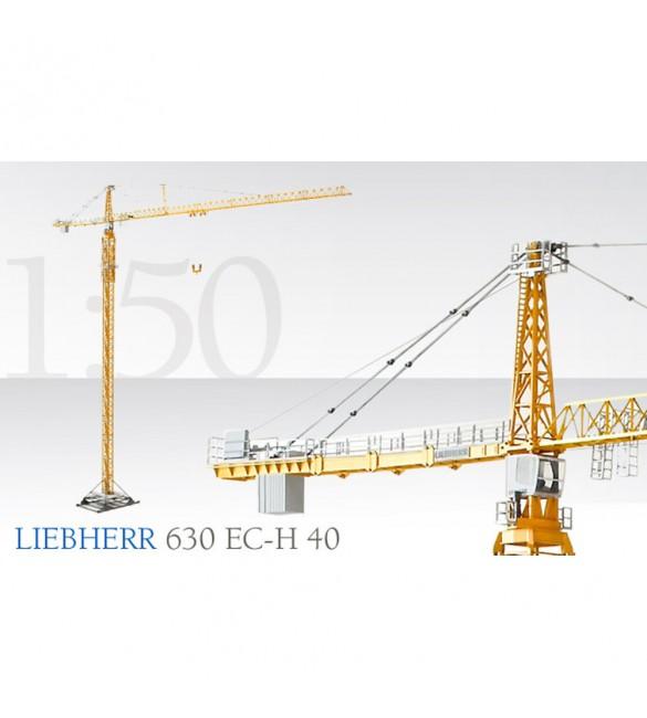 Grúa Torre Liebherr 630 EC-H Escala 1:50 (Modelo Descontinuado) - KATZER