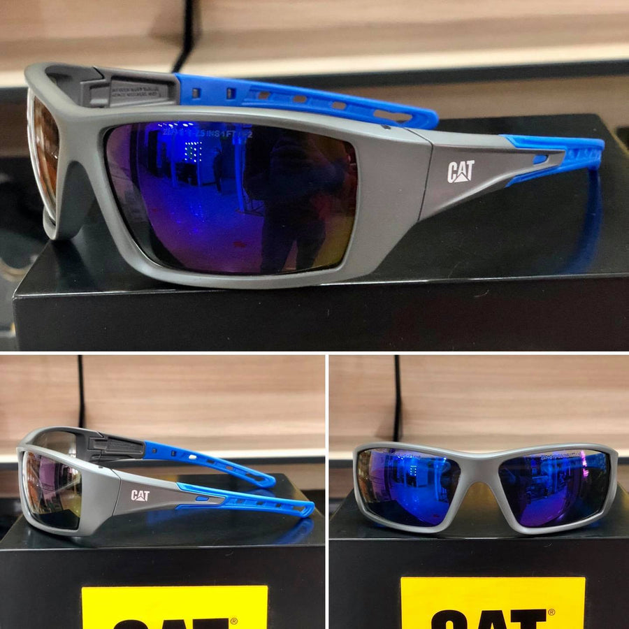 Lentes de Seguridad Cat Planer 108 Protección UV Azulado - KATZER