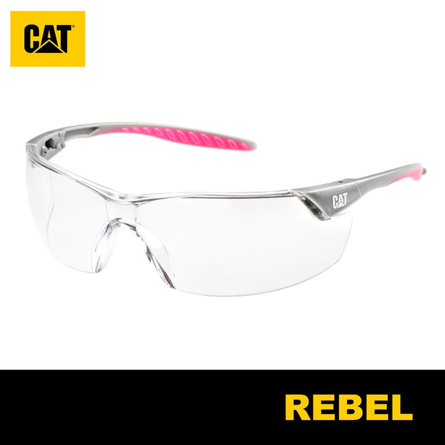 Lentes de Seguridad Cat Rebel 100 Protección UV Transparente - KATZER