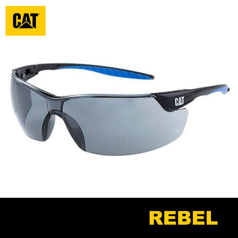 Lentes de Seguridad Cat Rebel 106 Protección UV Negro - KATZER