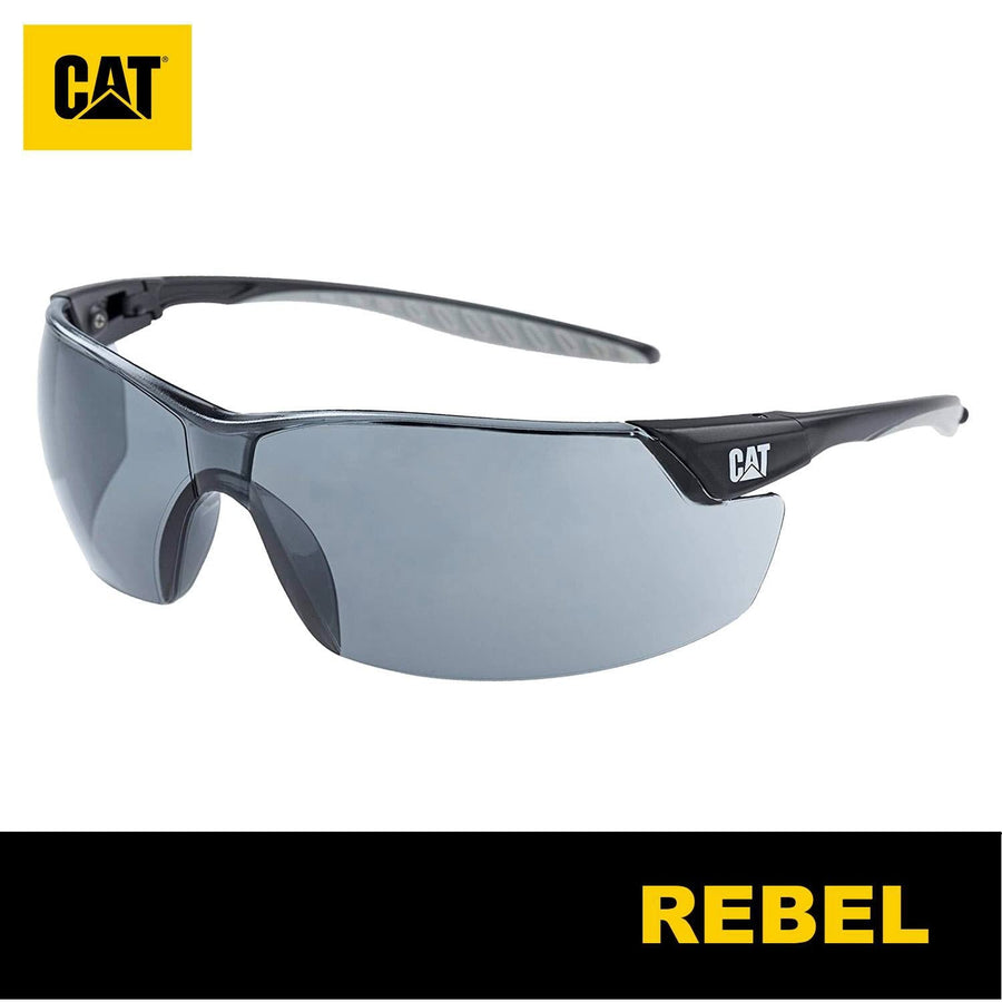 Lentes de Seguridad Cat Rebel 127 Protección UV Negro - KATZER
