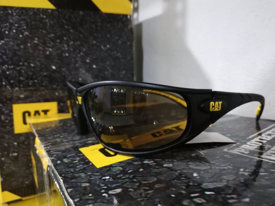 Lentes de Seguridad Cat Tread 103 Protección UV Marrón - KATZER