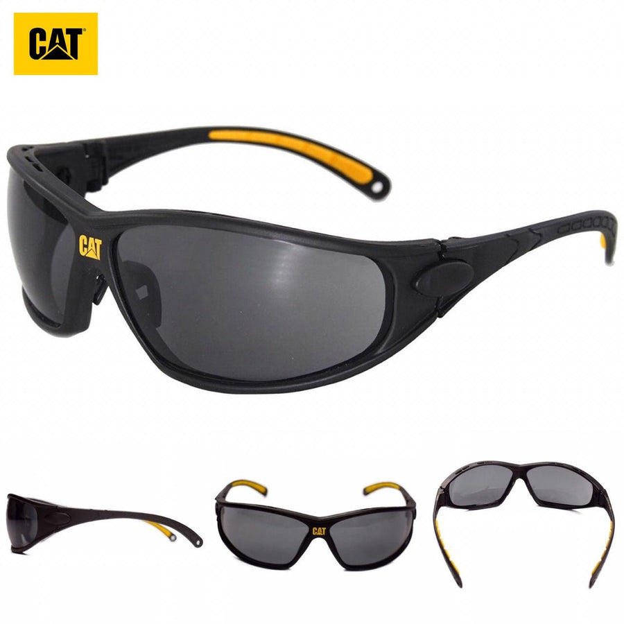 Lentes de Seguridad Cat Tread 104 Protección UV Negro - KATZER