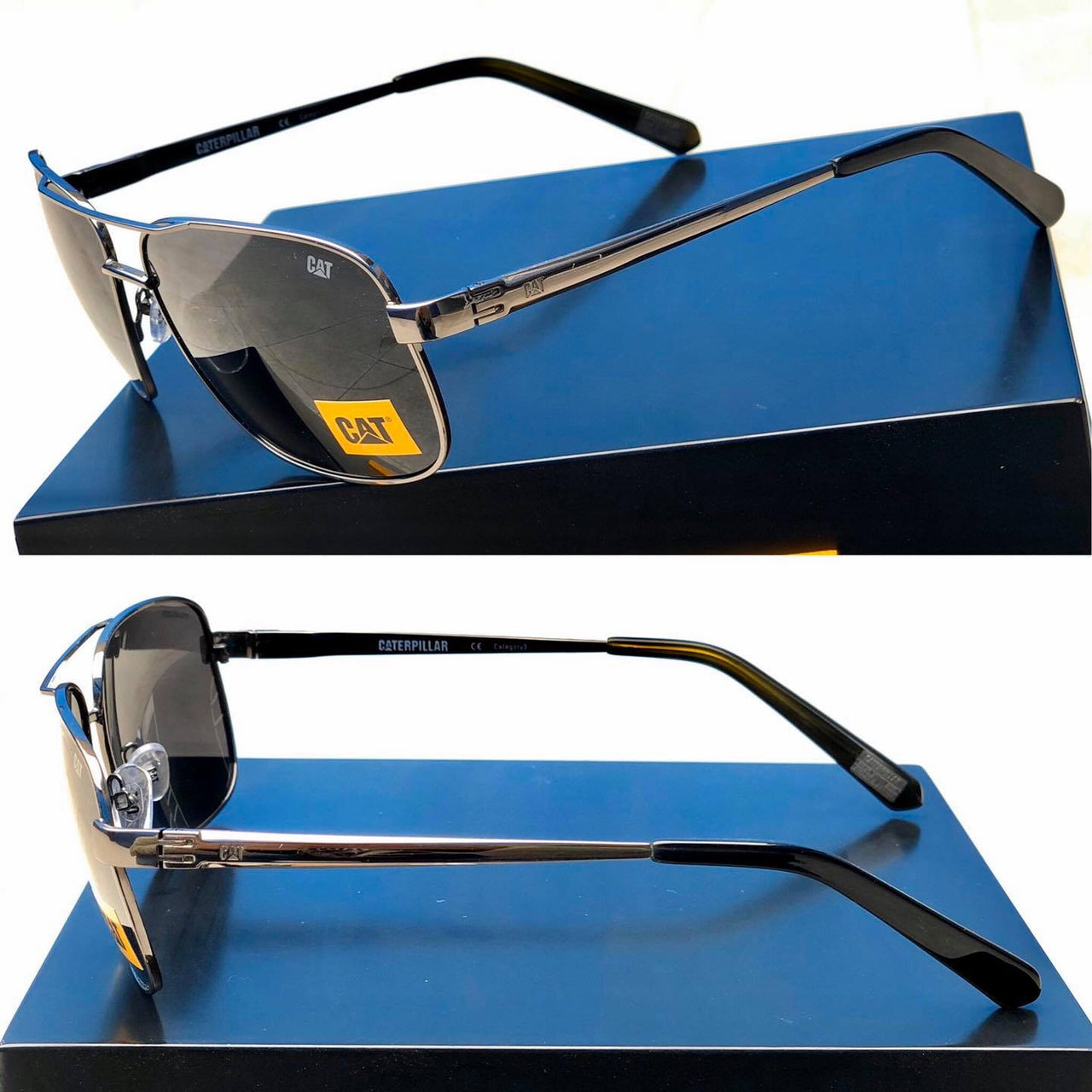 Lentes De Sol Aerator 205P Lunas Negras Polarizadas - KATZER