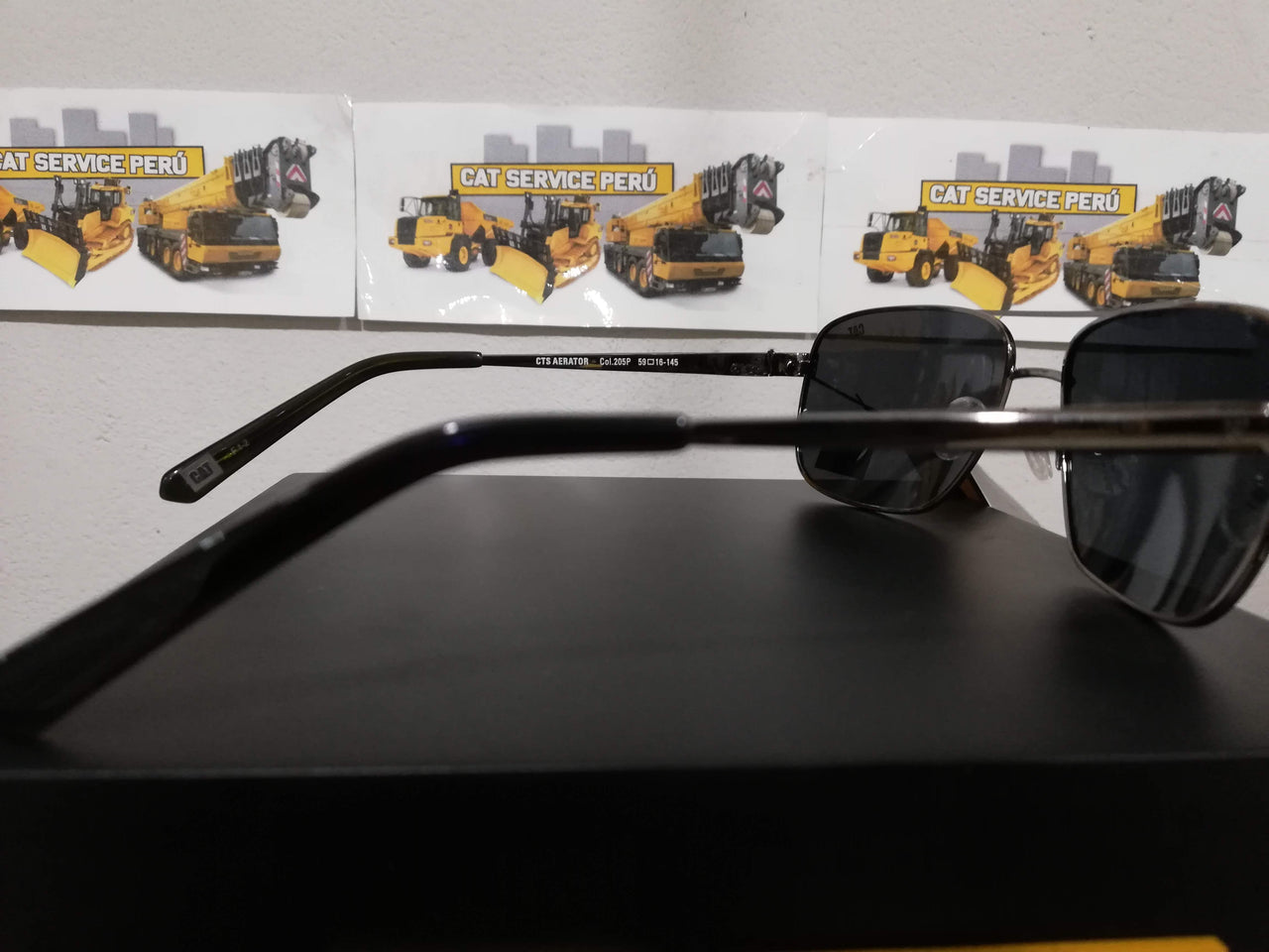 Lentes De Sol Aerator 205P Lunas Negras Polarizadas - KATZER