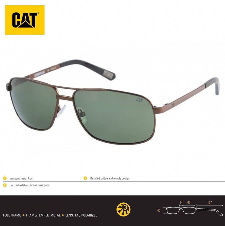 Lentes De Sol Ammeter 003 Lunas Verdes Polarizadas - KATZER