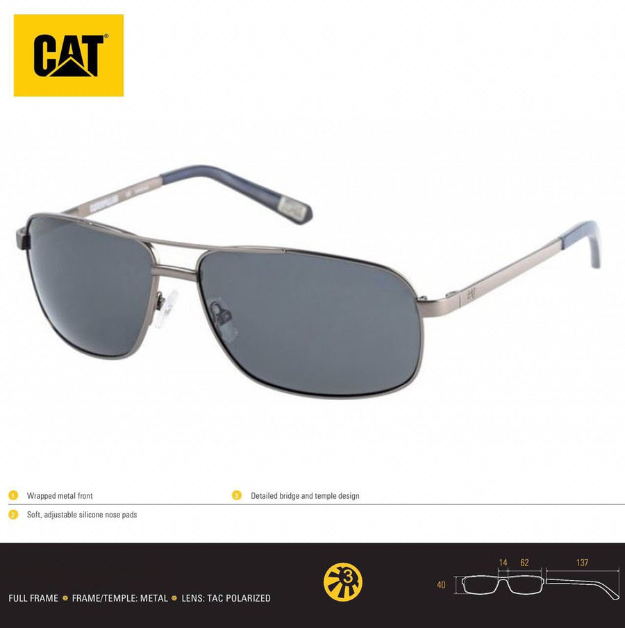 Lentes De Sol Ammeter 005 Lunas Negras Polarizadas - KATZER