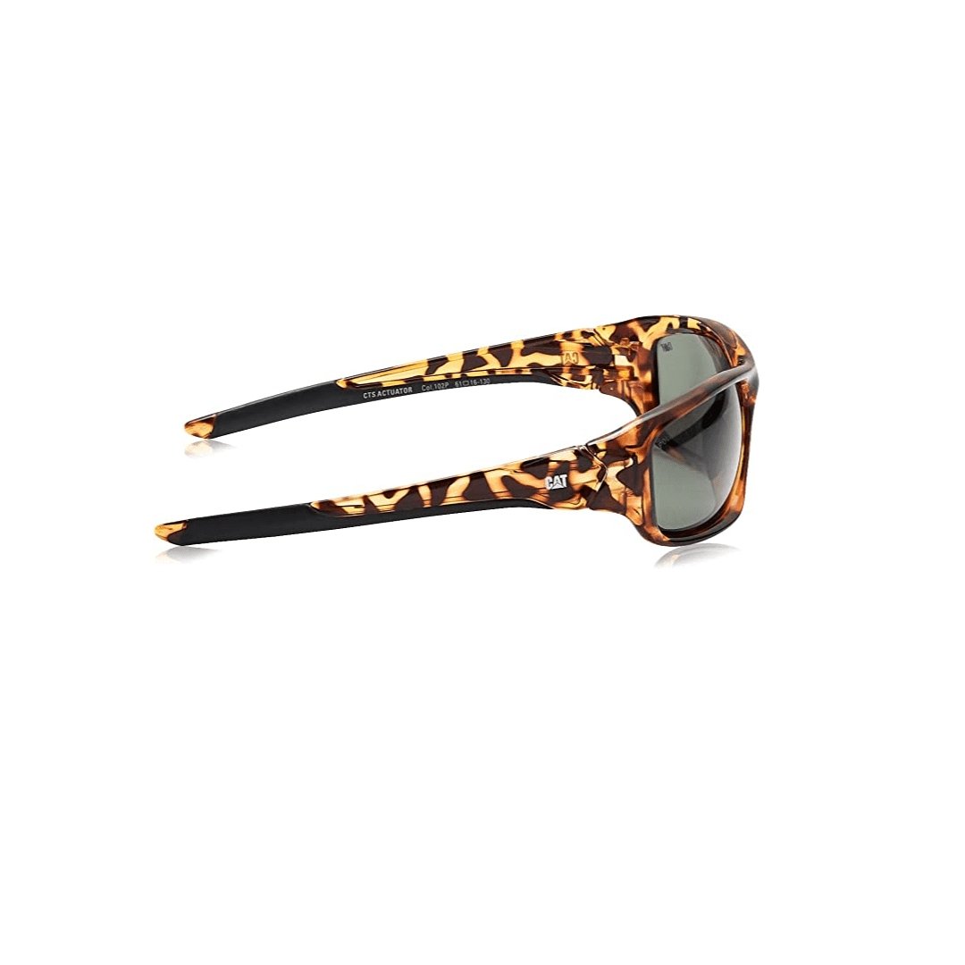 Lentes De Sol Cat Actuator 102P Lunas Verdes Polarizadas - KATZER