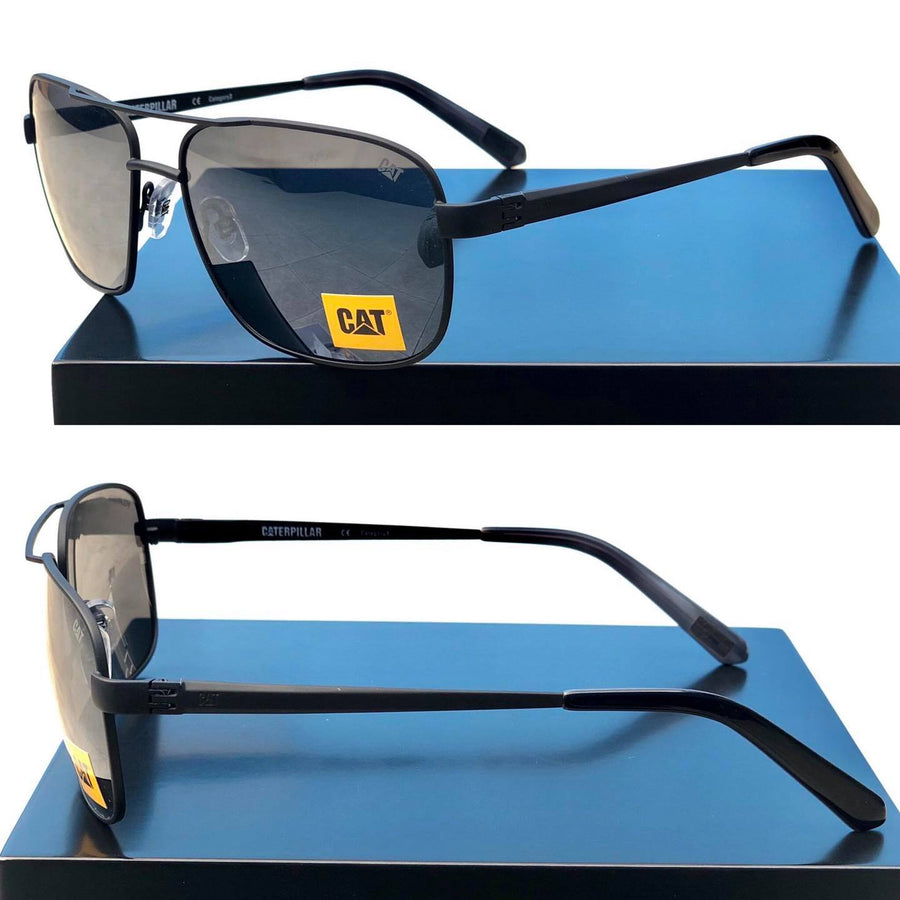 Lentes De Sol Cat Aerator 004P Lunas Negras Polarizadas - KATZER