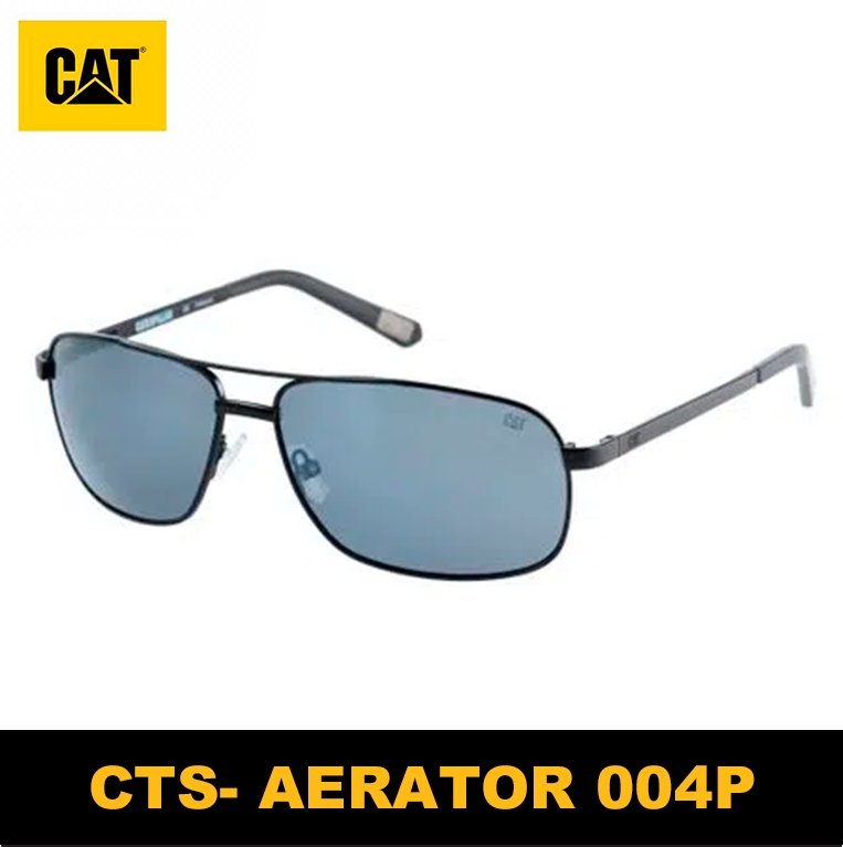 Lentes De Sol Cat Aerator 004P Lunas Negras Polarizadas - KATZER