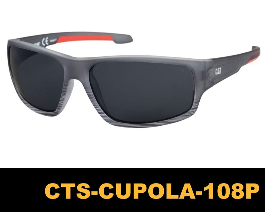 Lentes De Sol Cat CTS-CUPOLA-108P Lunas Negro Polarizado - KATZER