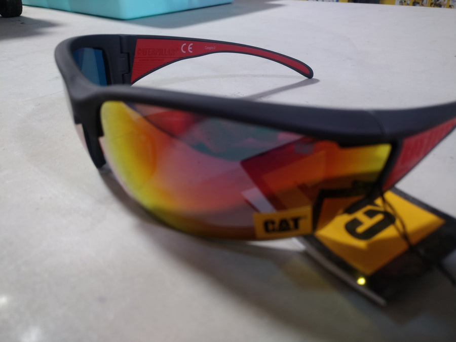 Lentes De Sol Cat CTS-STATOR-108P Lunas Rojo Polarizadas - KATZER
