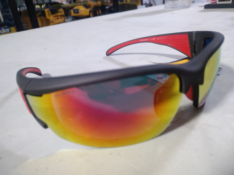 Lentes De Sol Cat CTS-STATOR-108P Lunas Rojo Polarizadas - KATZER