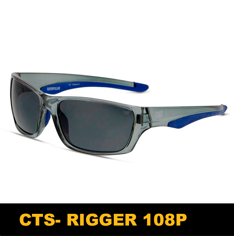 Lentes De Sol Rigger 108P Lunas Negras Polarizadas