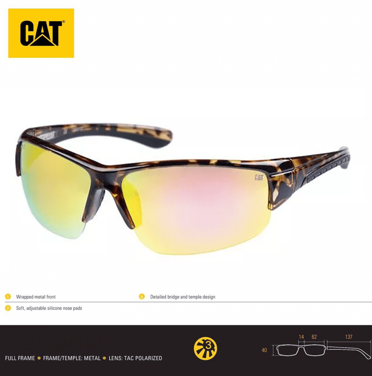 Lentes De Sol Filter 102P Lunas Amarillas Polarizadas - KATZER