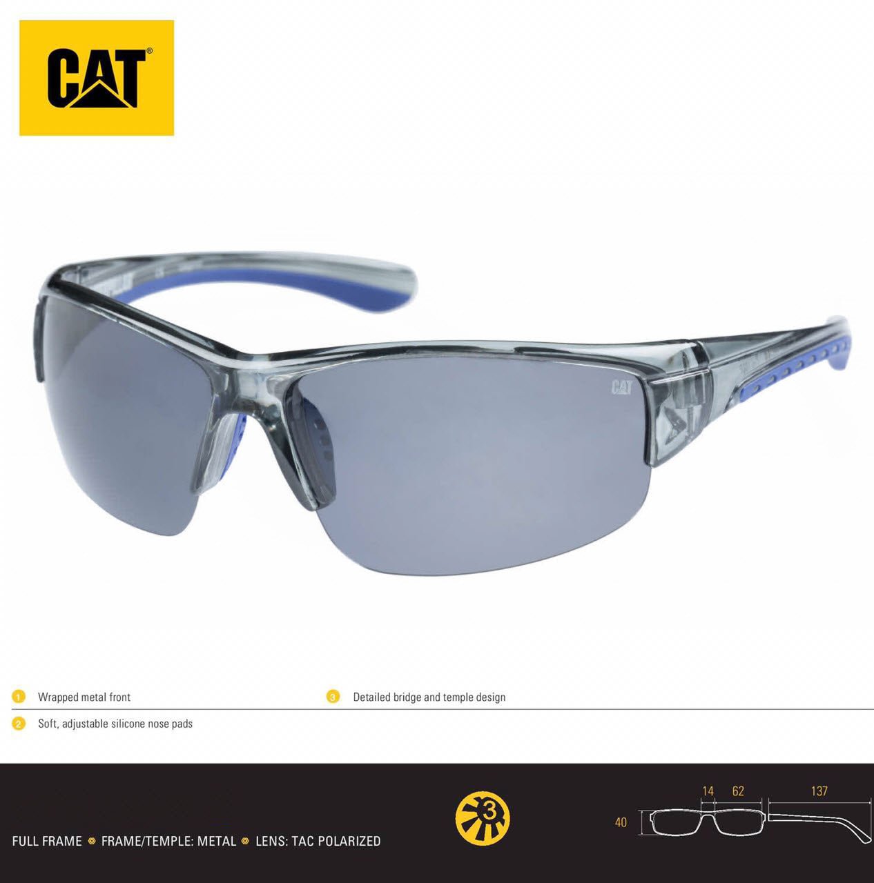 Lentes De Sol Filter 108P Lunas Negras Polarizadas - KATZER