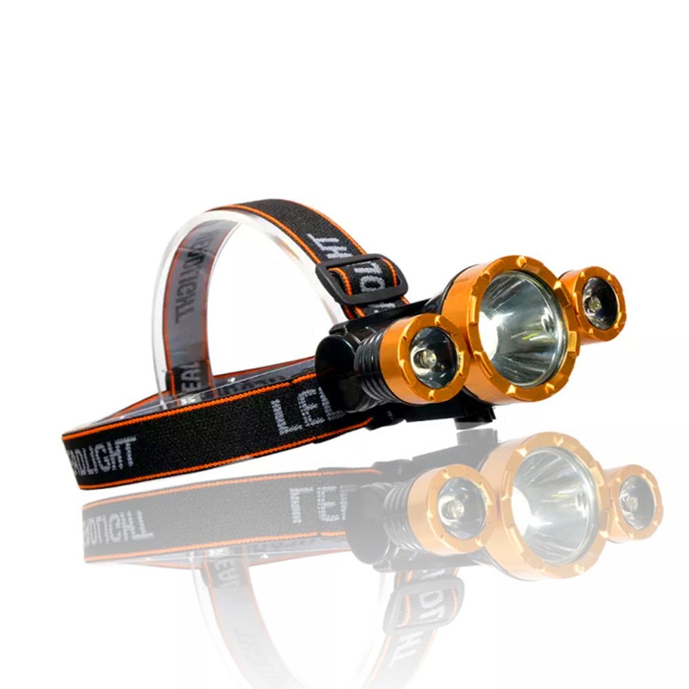 Linterna Frontal Con Reflector y Zoom - KATZER