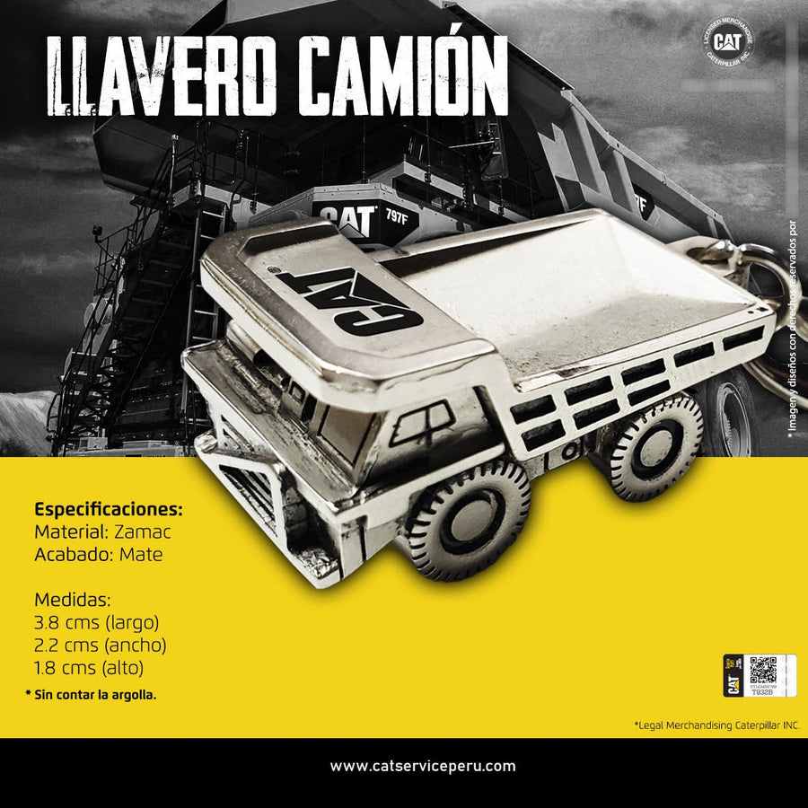 Llavero Camión Caterpillar 785D - KATZER