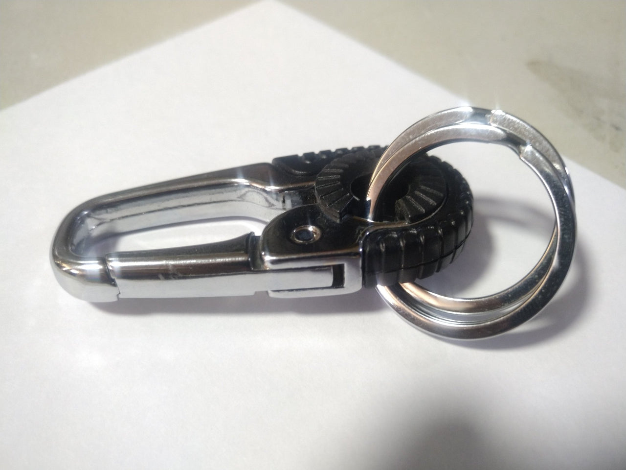 Llavero Tipo Gancho De Acero Inoxidable - KATZER