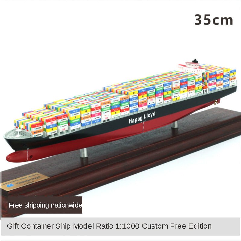 Maersk Shipping Container Ship Model 35cm - KATZER