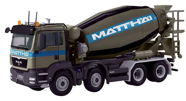 Mezcladora De Concreto MAN TGS 8x4 Escala 1:50 (Modelo Descontinuado) - KATZER