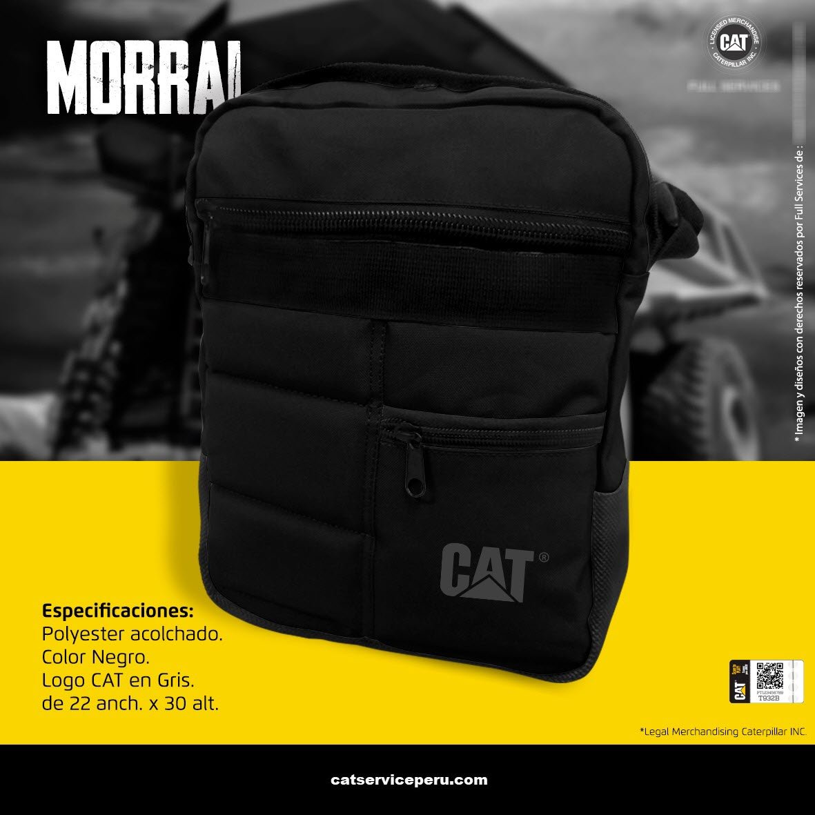 Morral Cat Negro - KATZER