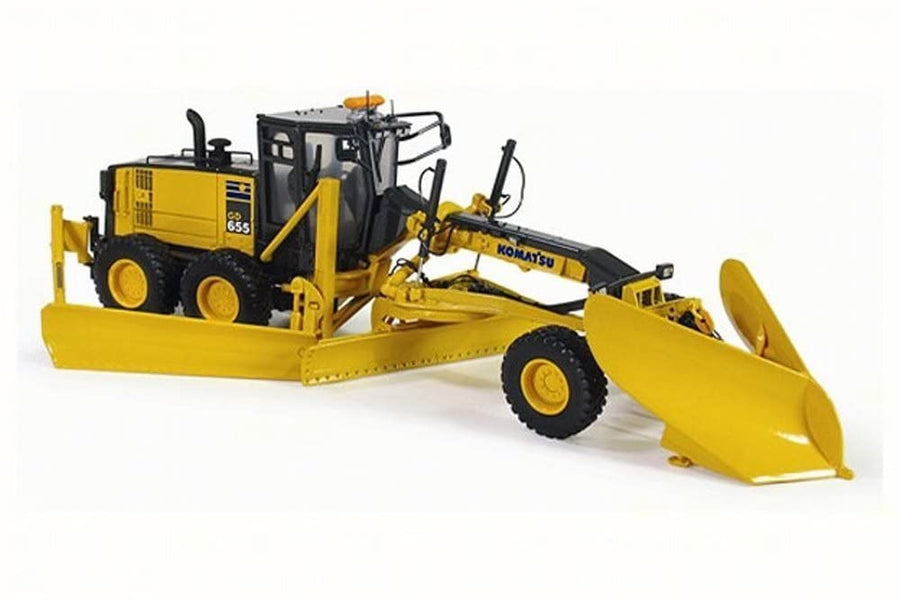 Motoniveladora Komatsu GD655 - 5 Escala 1:50 (Modelo Descontinuado) - KATZER