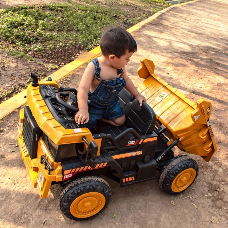 NUEVO Camión Minero Eléctrico a Control Remoto con Batería 12V - KATZER