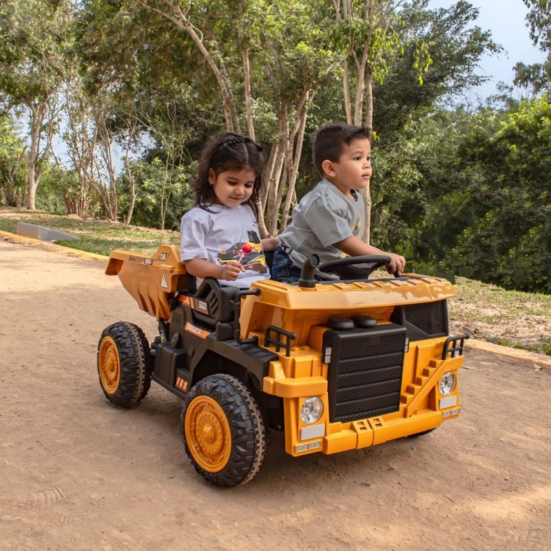 NUEVO Camión Minero Eléctrico a Control Remoto con Batería 12V - KATZER