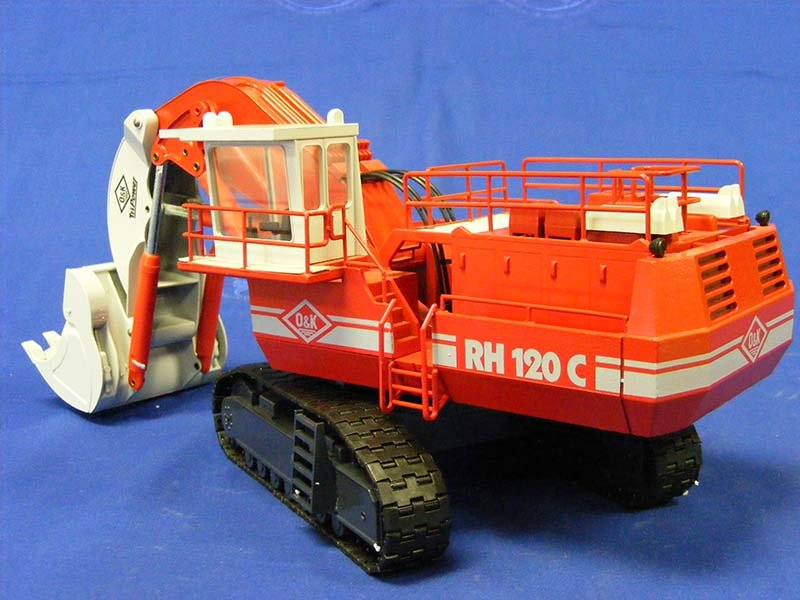 Pala Minera O&K RH120C Escala 1:50 (Modelo Descontinuado) - KATZER
