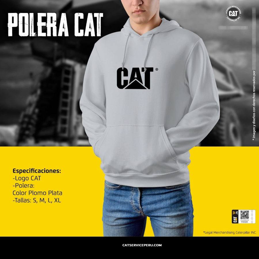 Polera Cat Plomo Plata - KATZER