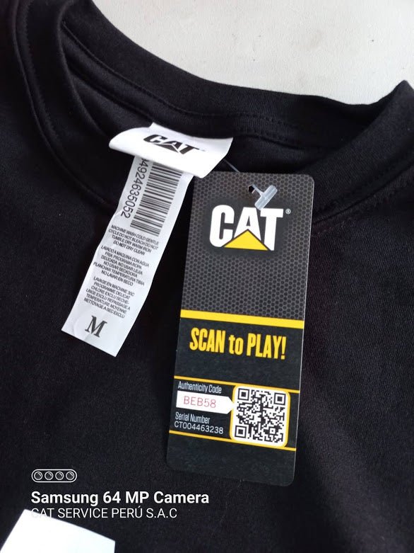 Polo Cat Negro - Perú (Edición Limitada) - KATZER