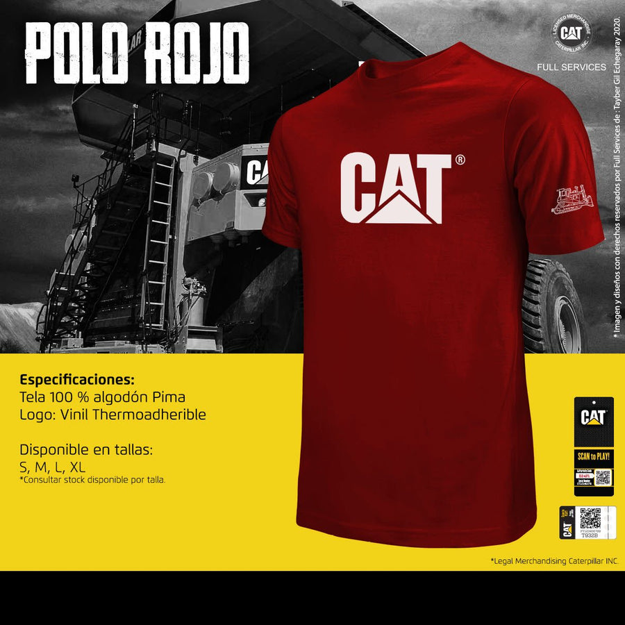 Polo Cat Rojo - KATZER