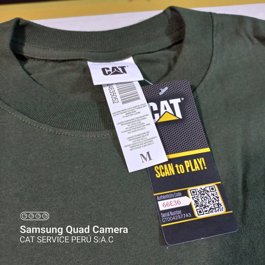 Polo Cat Verde Militar (Edición Limitada) - KATZER