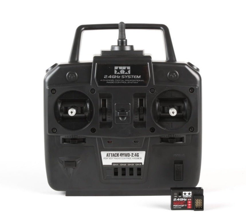 Radio Control Proporcional Digital de 4 Canales Tamiya Attack 4YWD-2.4GHz - KATZER