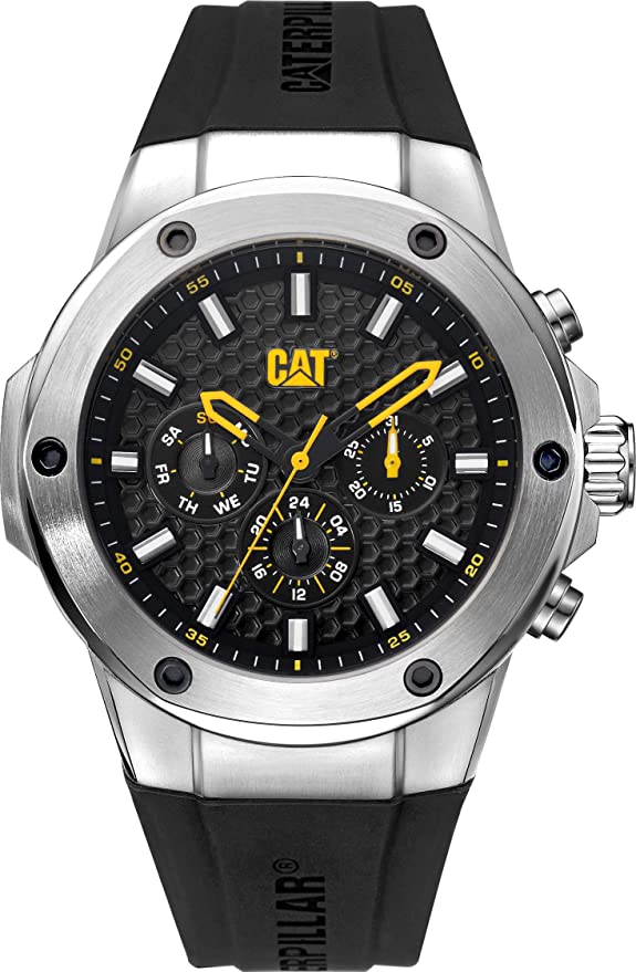 Reloj Caterpillar CAT Navigo X Multifunción de Acero Inoxidable Para Hombre AA.149.21.121T - KATZER