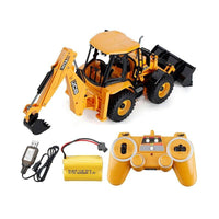 Thumbnail for Retroexcavadora JCB Control Remoto Escala 1:20 - KATZER