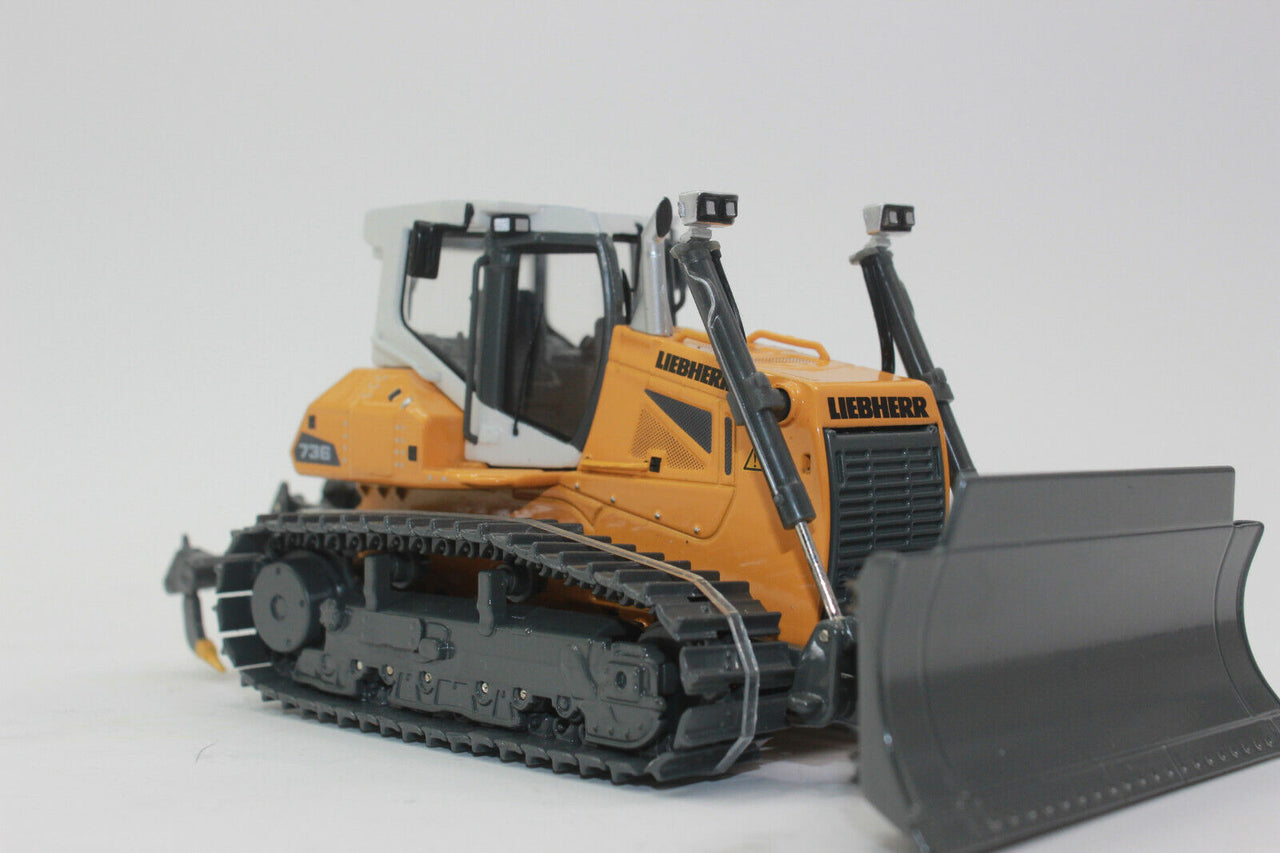 Tractor De Orugas Liebherr PR 736 Escala 1:50
