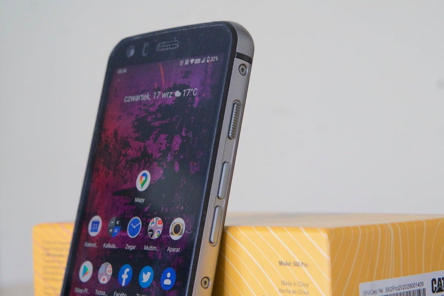 Smartphone CAT S62 PRO Batería de 4000 mAh, Cámara Térmica FLIR, Sensor de Huella, 6GB RAM 128GB ROM New - KATZER