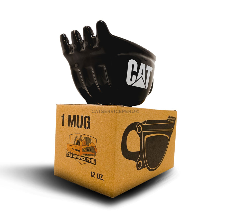 Taza en Forma de Cucharón - Negro - KATZER