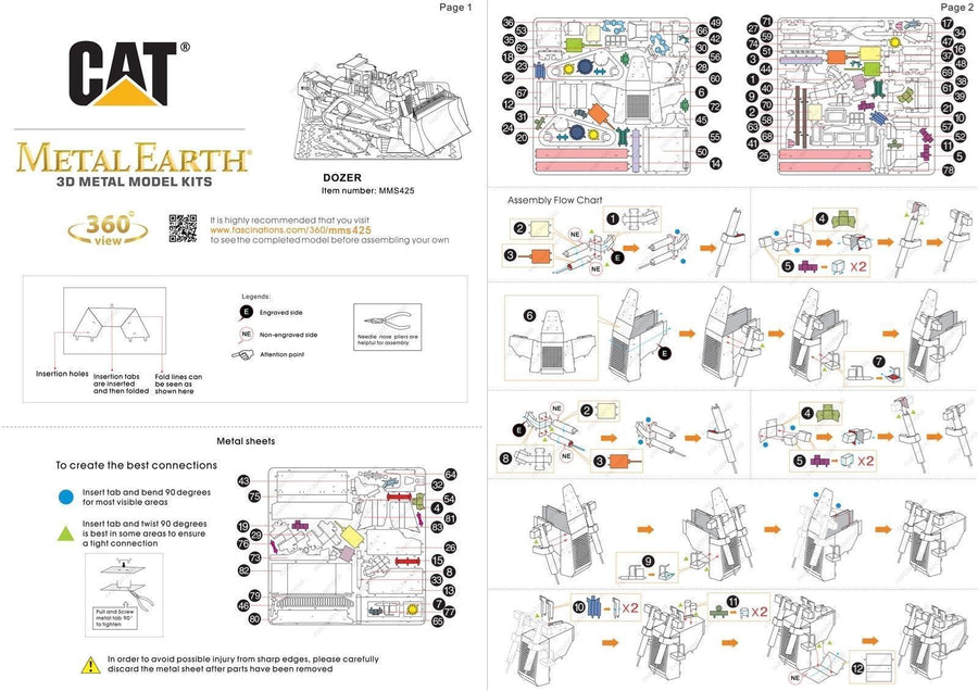 Tractor De Orugas - Cat Dozer - KATZER