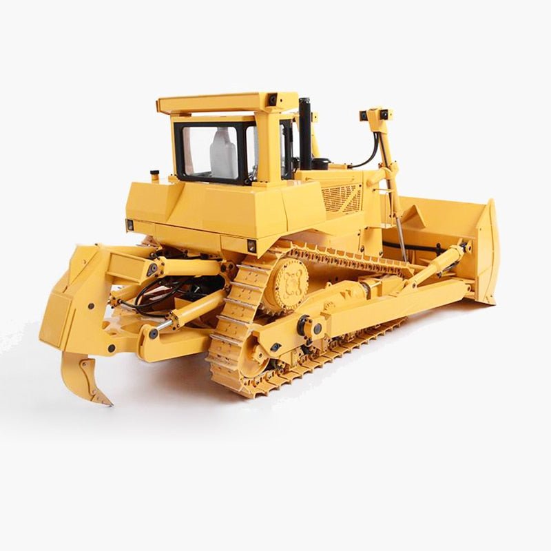 Tractor de Orugas D9T Full Metal a Control Remoto Escala 1:14 - Con Sistema Hidráulico - KATZER